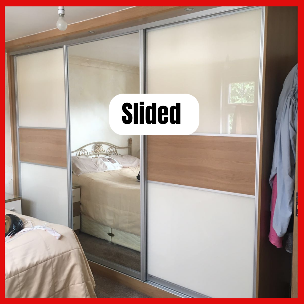 Slided wardrobe